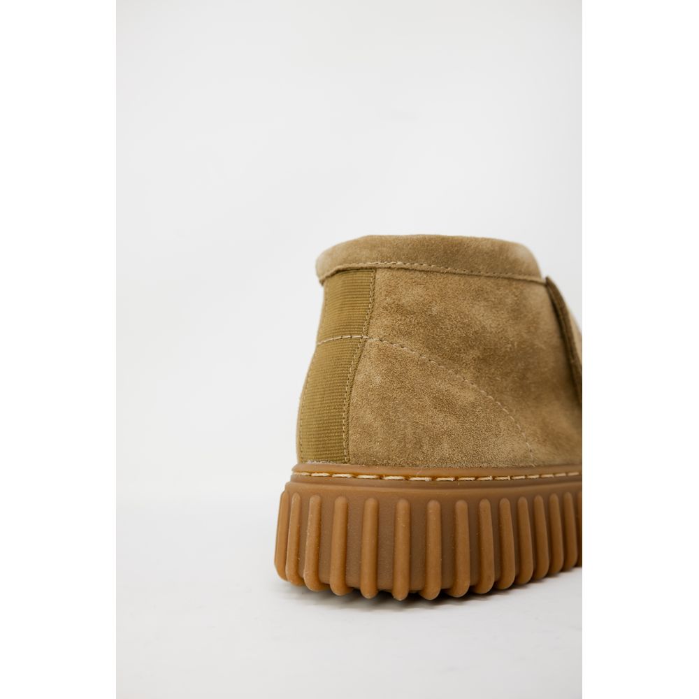 Clarks Beige Leather Ankle Boots - Image 4