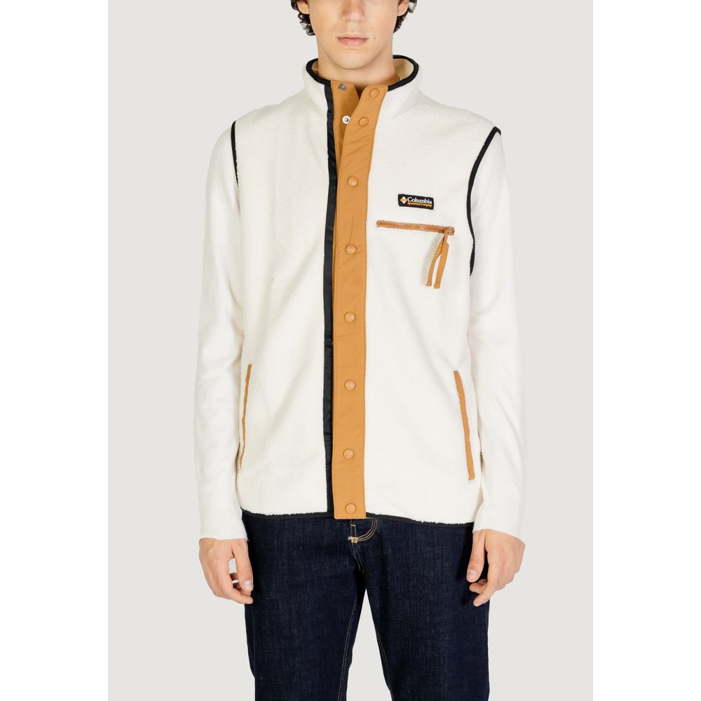Columbia Cream Polyester Sleveless Jacket - Image 5