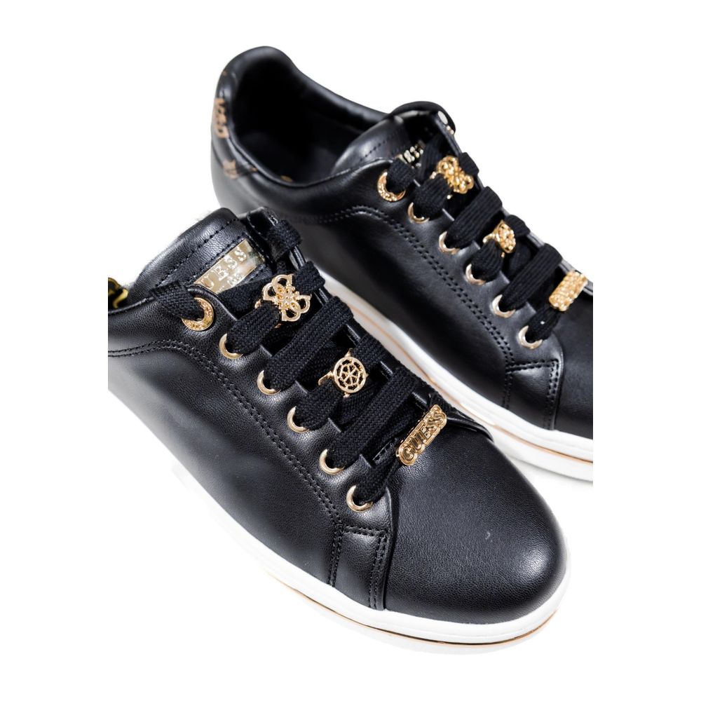 Guess Black Polyethylene Low Top Sneakers - Image 3