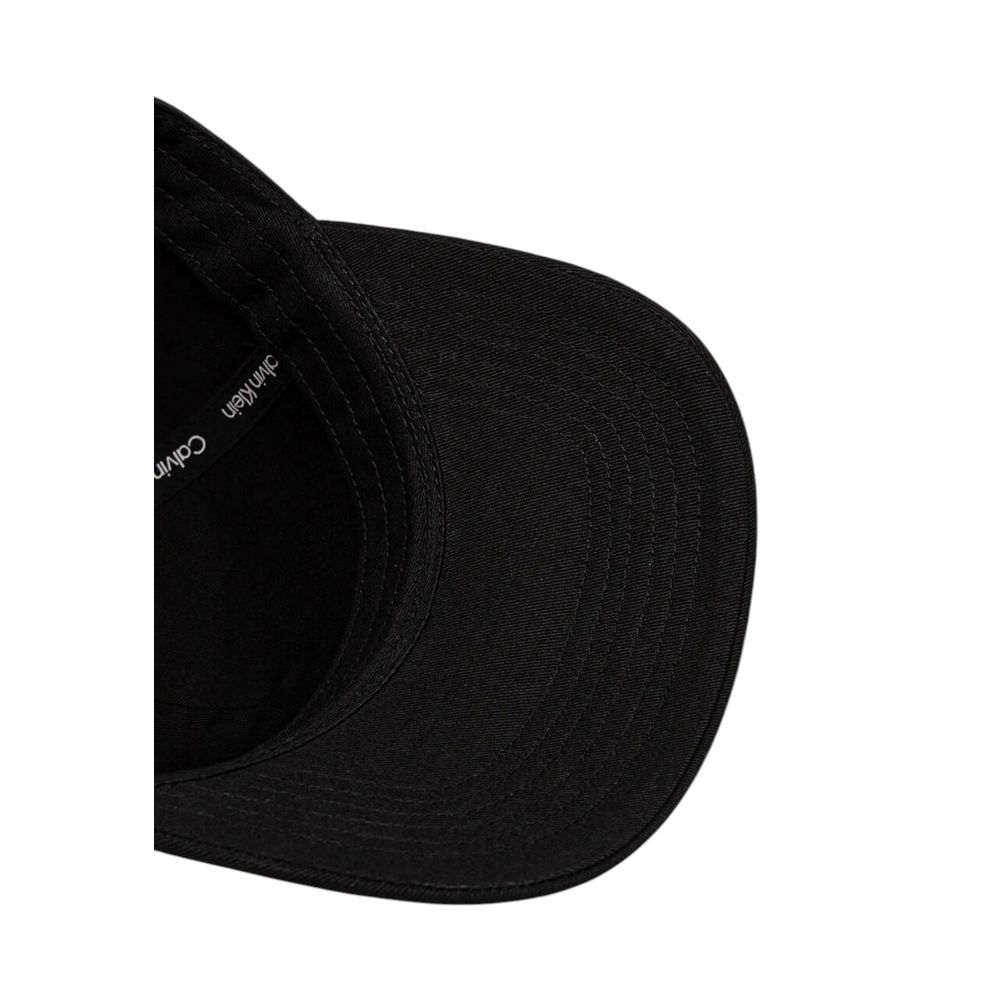 Calvin Klein Jeans Black Organic Cotton Cap (Baseball Hat) - Image 4