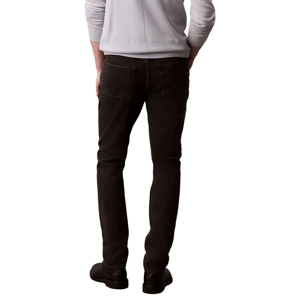 Calvin Klein Jeans Black Cotton Skinny Jeans - Image 2
