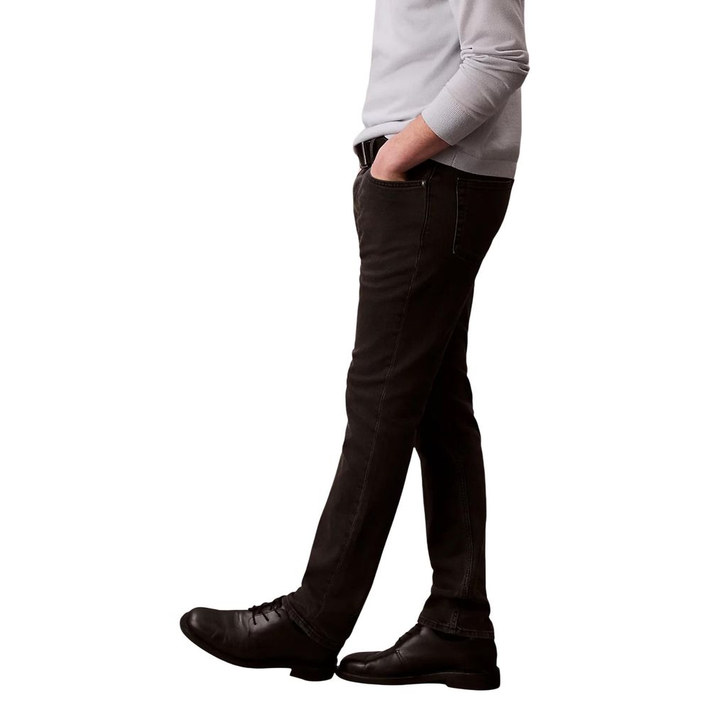 Calvin Klein Jeans Black Cotton Skinny Jeans - Image 3