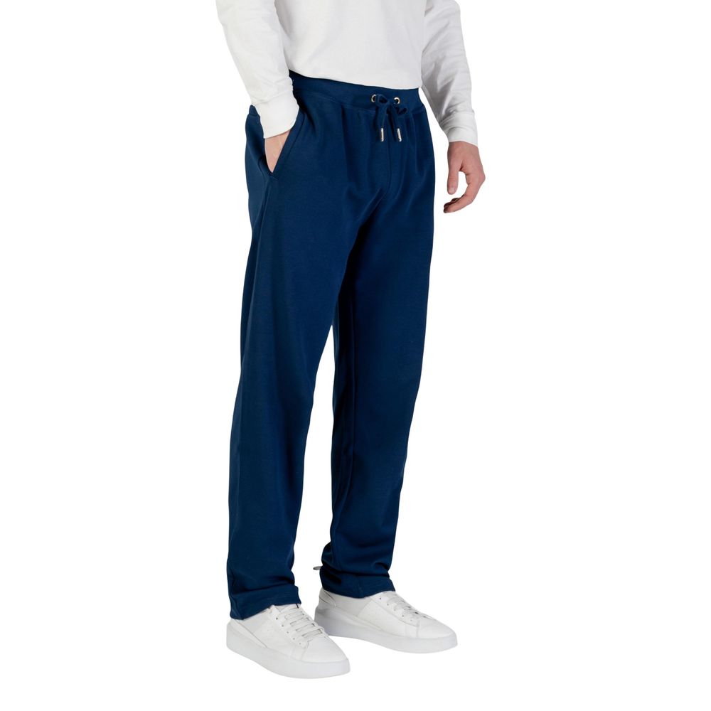 Tommy Hilfiger Blue Recycled Cotton Joggers (Workout Pants) - Image 5