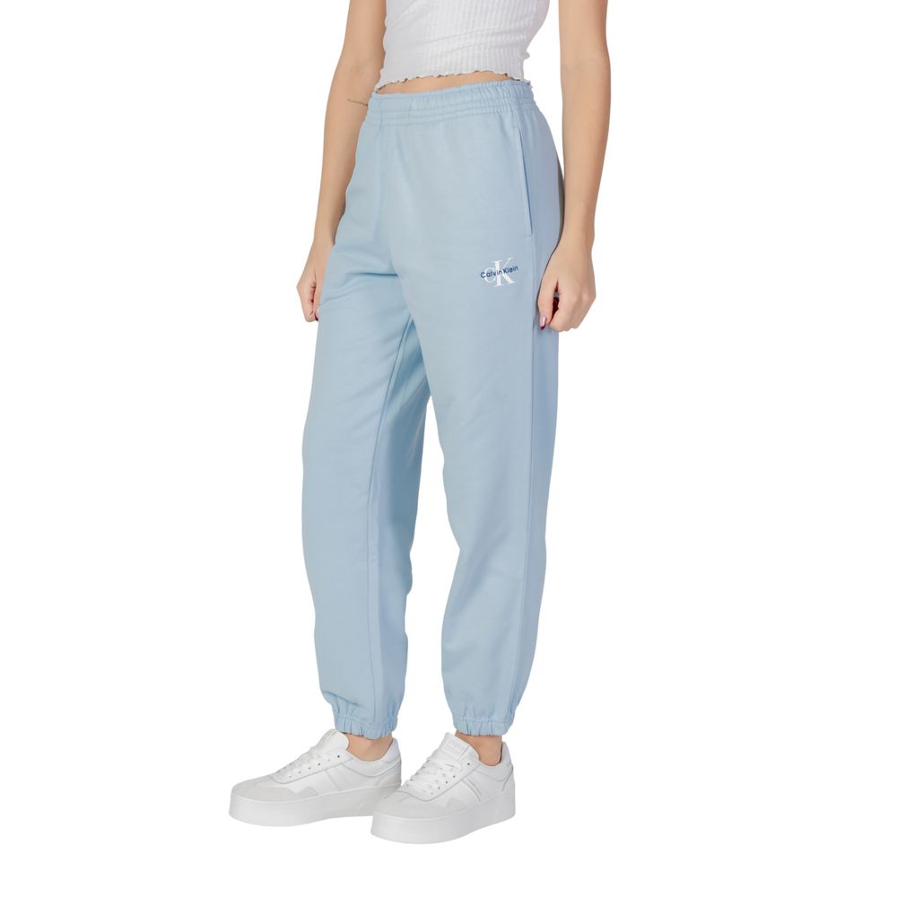 Calvin Klein Jeans Blue Cotton Joggers (Workout Pants) - Image 3