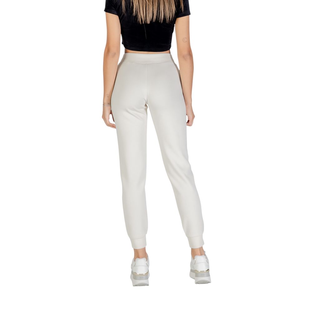 Guess Active Cream Polyester Joggers (Workout Pants) - Image 2