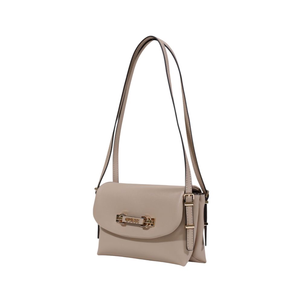 Guess Beige Polyethylene Handbag - Image 3
