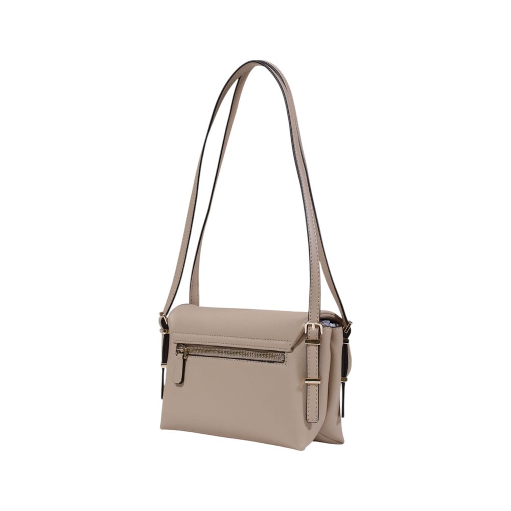 Guess Beige Polyethylene Handbag - Image 4