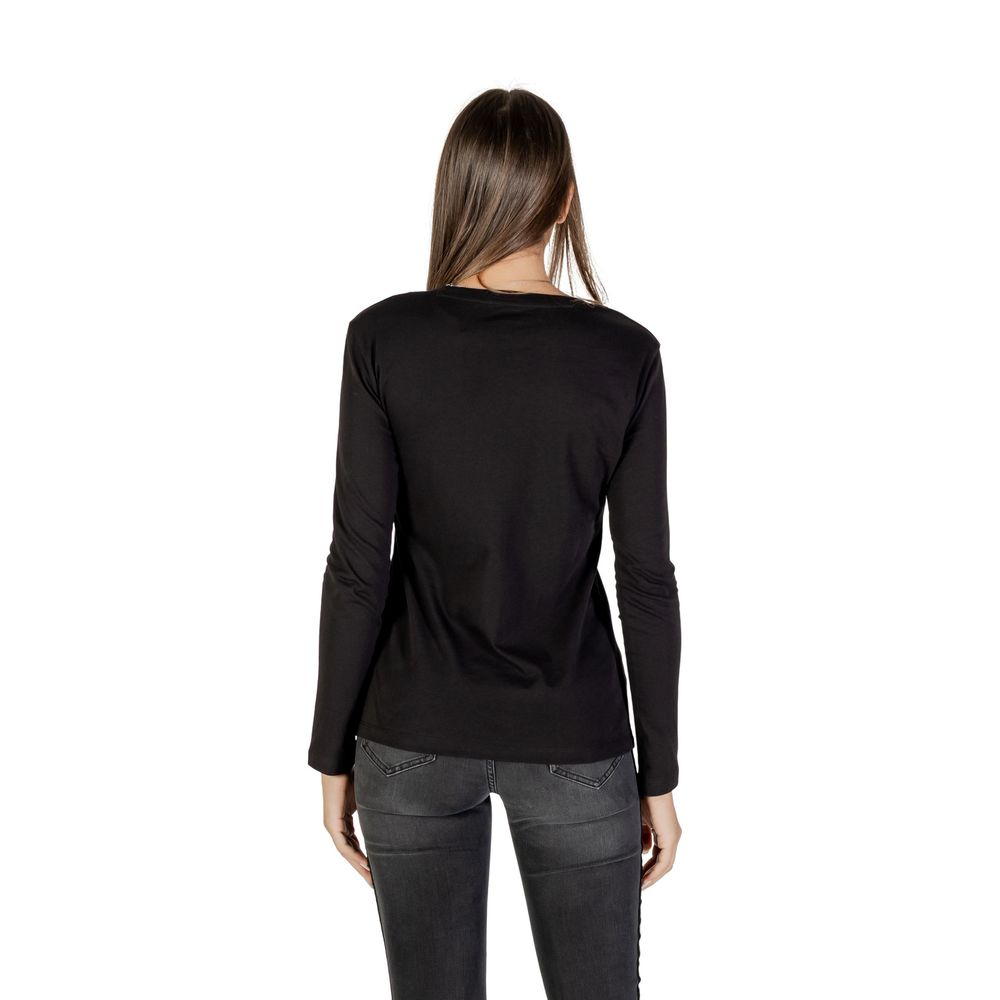 Armani Exchange Bicolor Cotton Long Sleeve T-Shirt - Image 5
