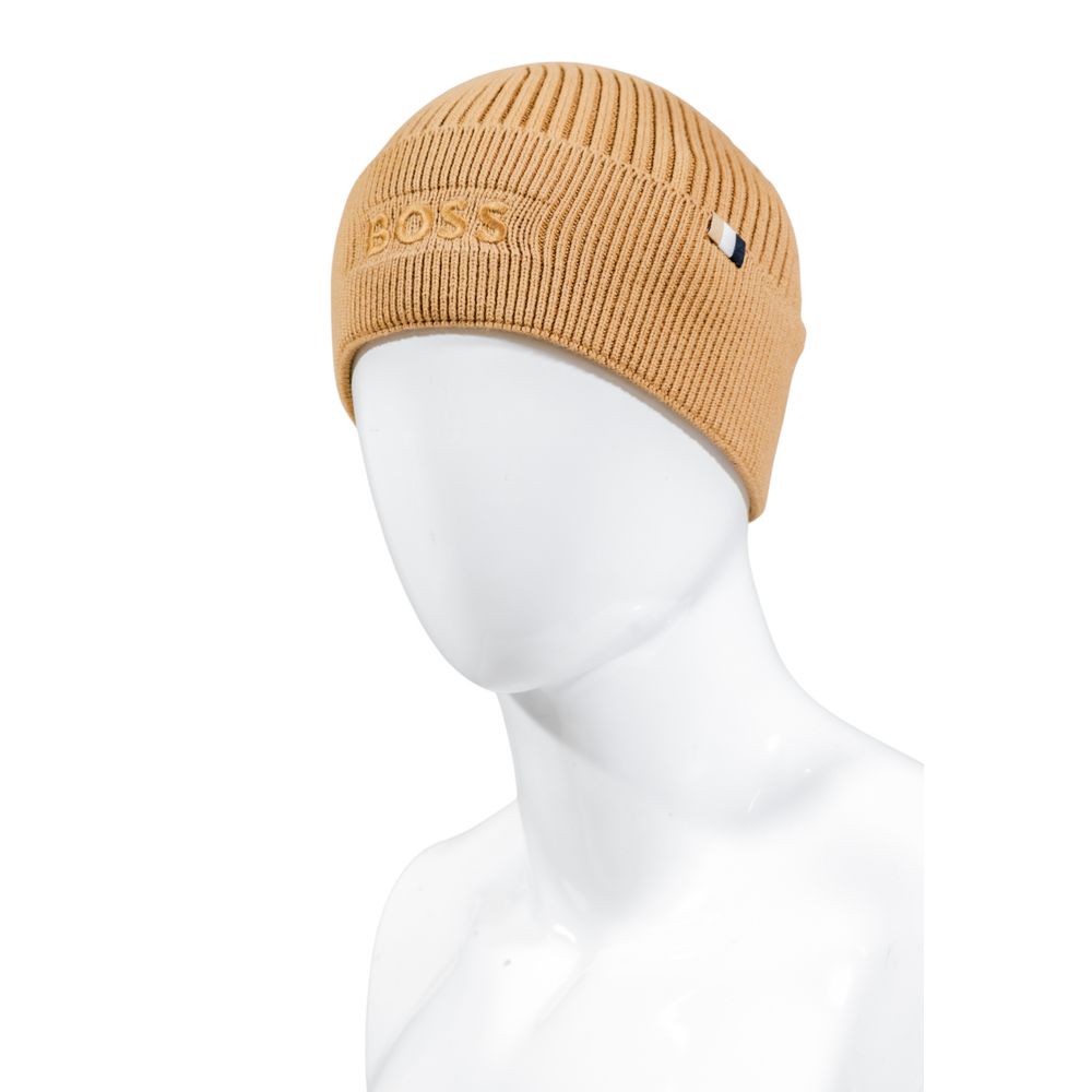 Hugo Boss Beige Cotton Cap (Baseball Hat) - Image 4