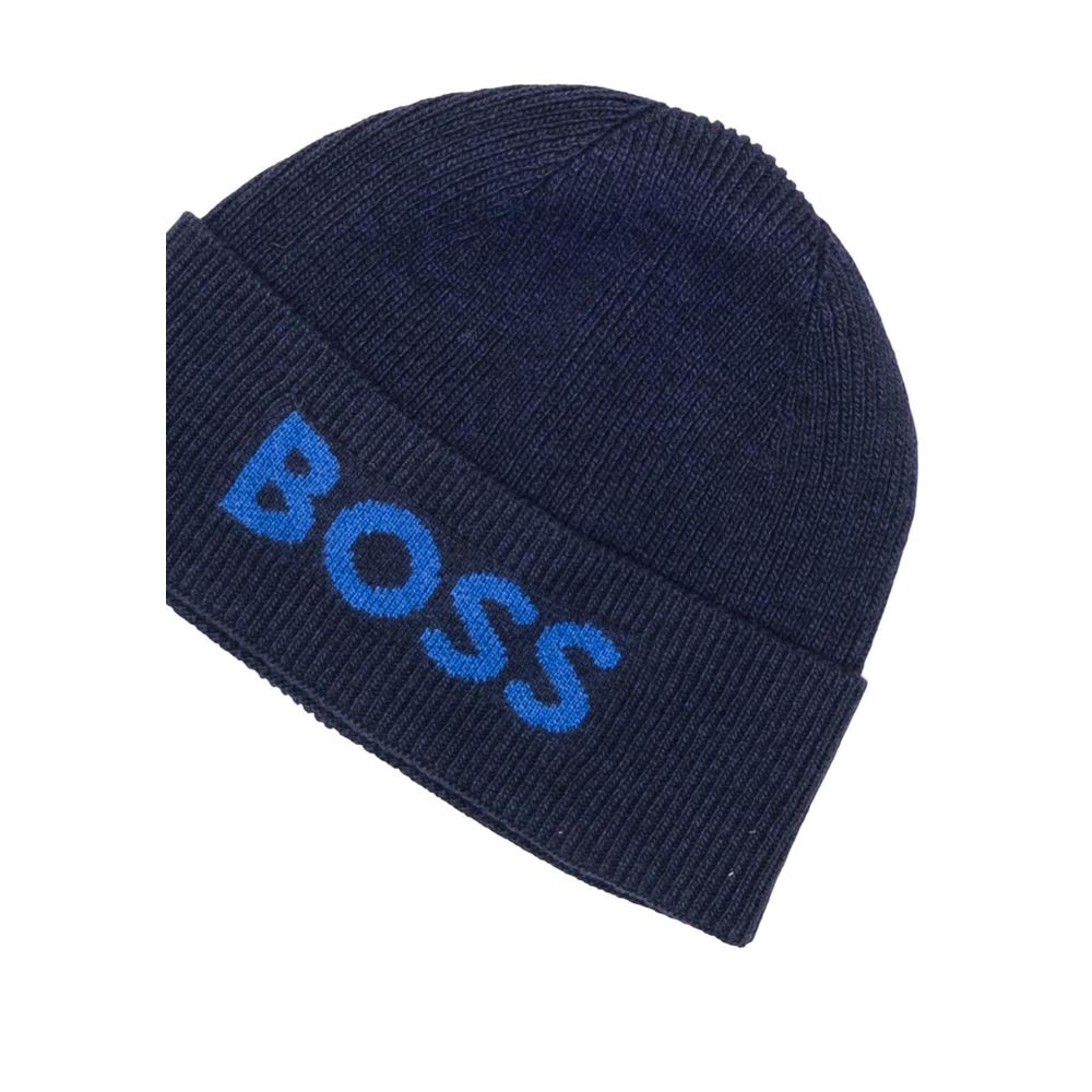 Hugo Boss Blue Recycled Polyamide Cap (Baseball Hat) - Image 2