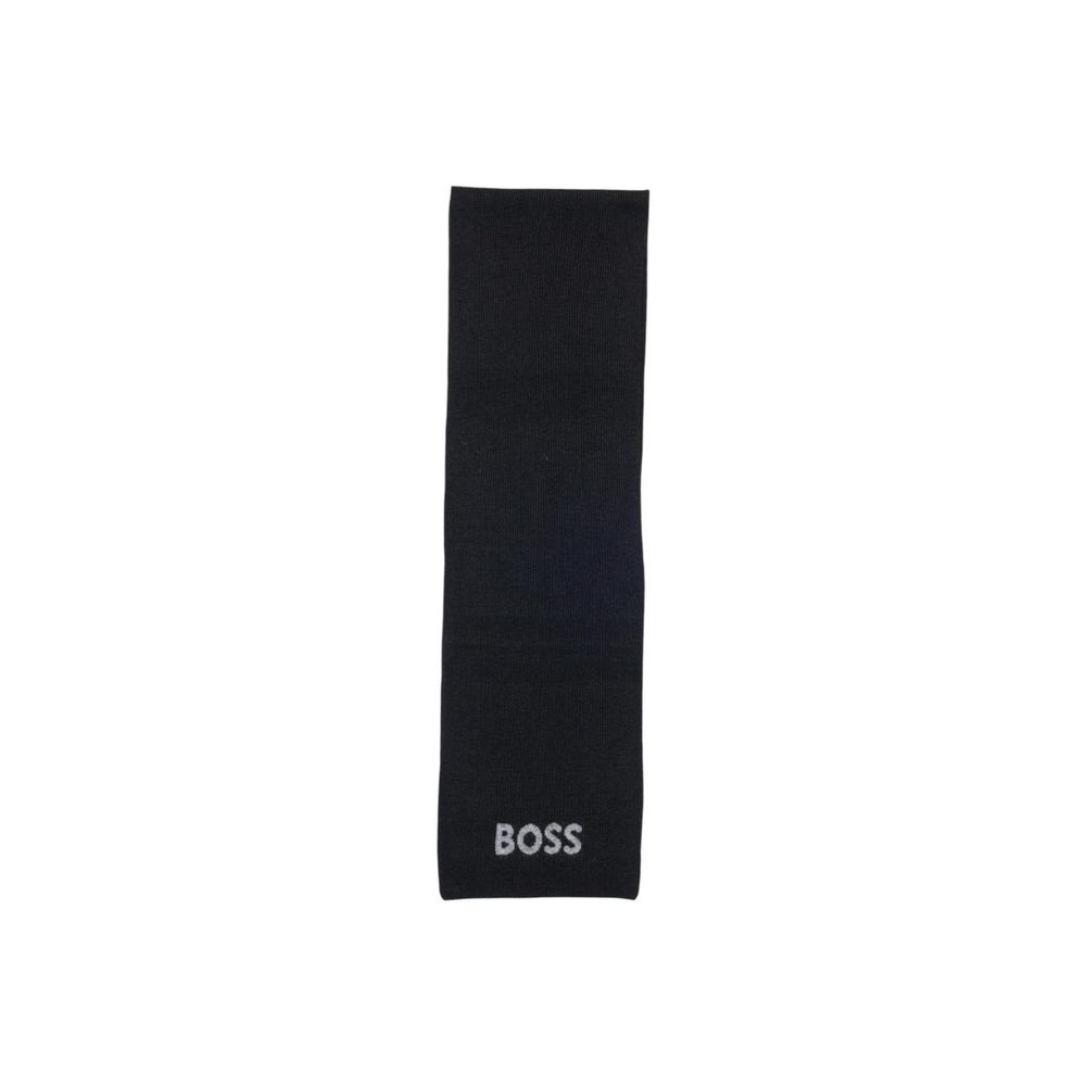 Hugo Boss Black Polyacrylic Scarf - Image 2