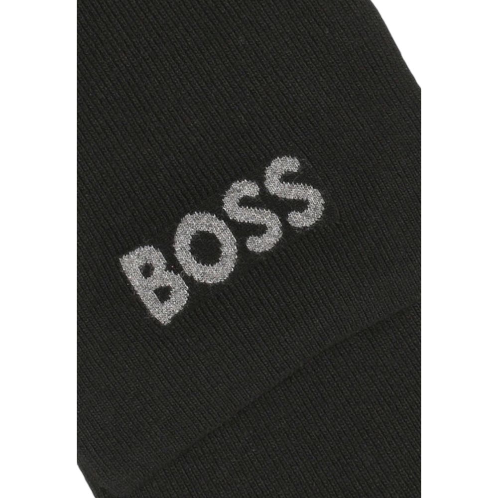 Hugo Boss Black Polyacrylic Scarf - Image 4