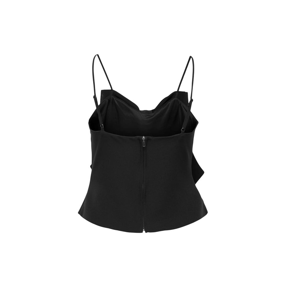 Only Black Polyester Top - Image 2