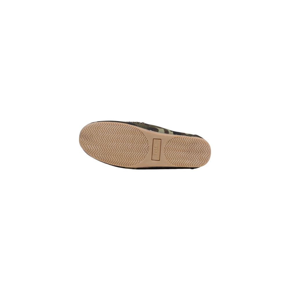 Ralph Lauren Green Textile Slippers - Image 5