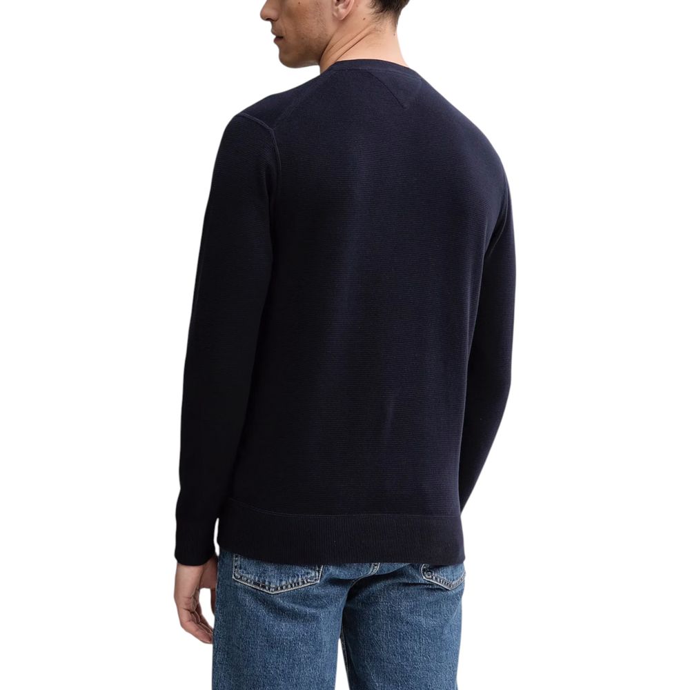 Tommy Hilfiger Blue Organic Cotton Sweatshirt - Image 2