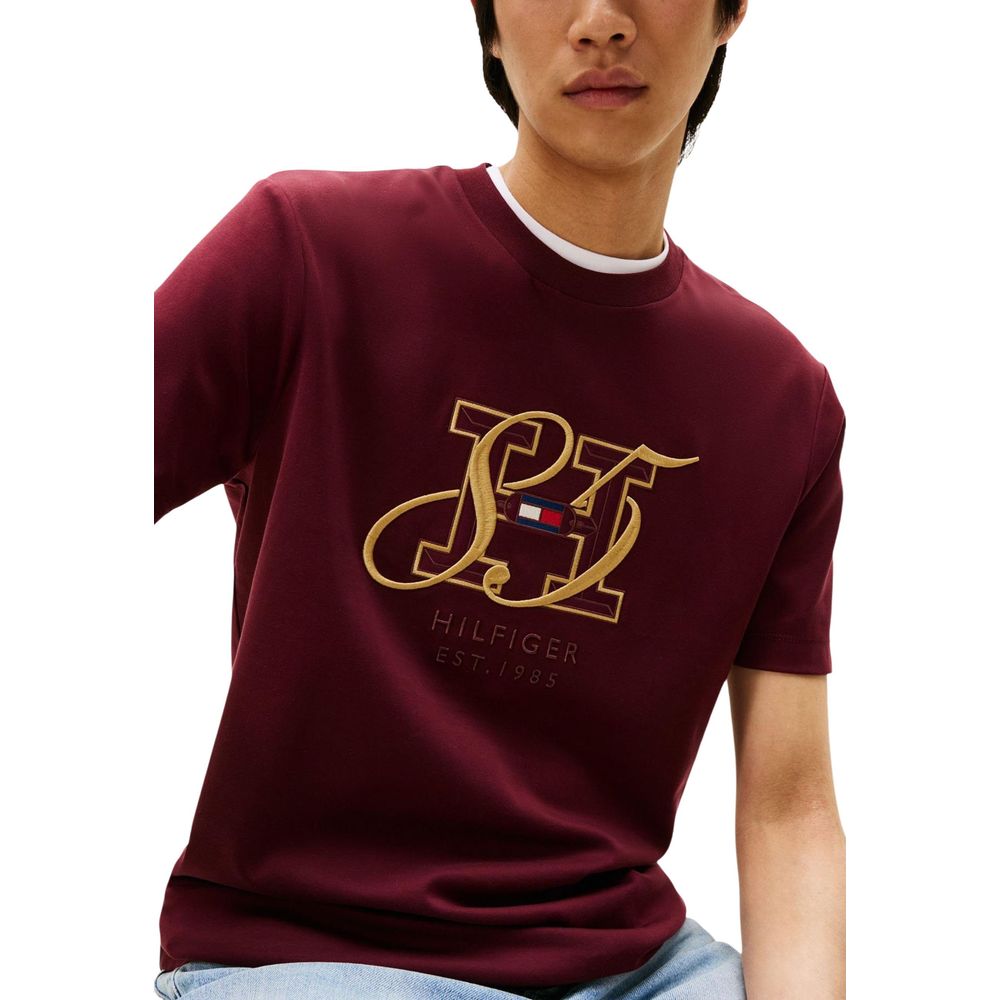 Tommy Hilfiger Bordeaux Cotton Sportswear - Image 3