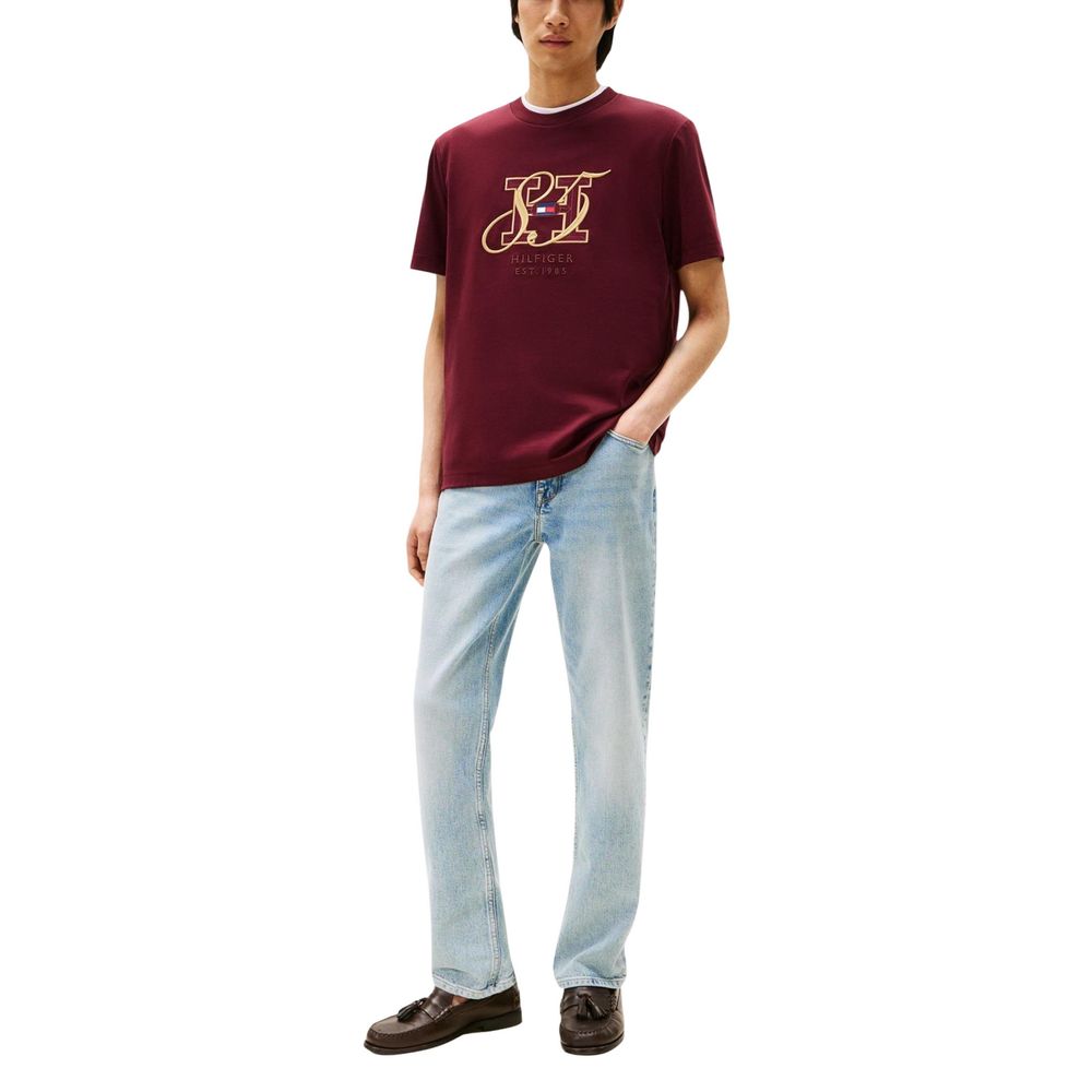 Tommy Hilfiger Bordeaux Cotton Sportswear - Image 4