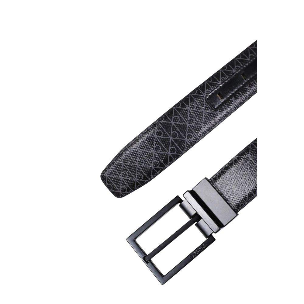 Calvin Klein Black Recycled Polyester Belt - Image 3