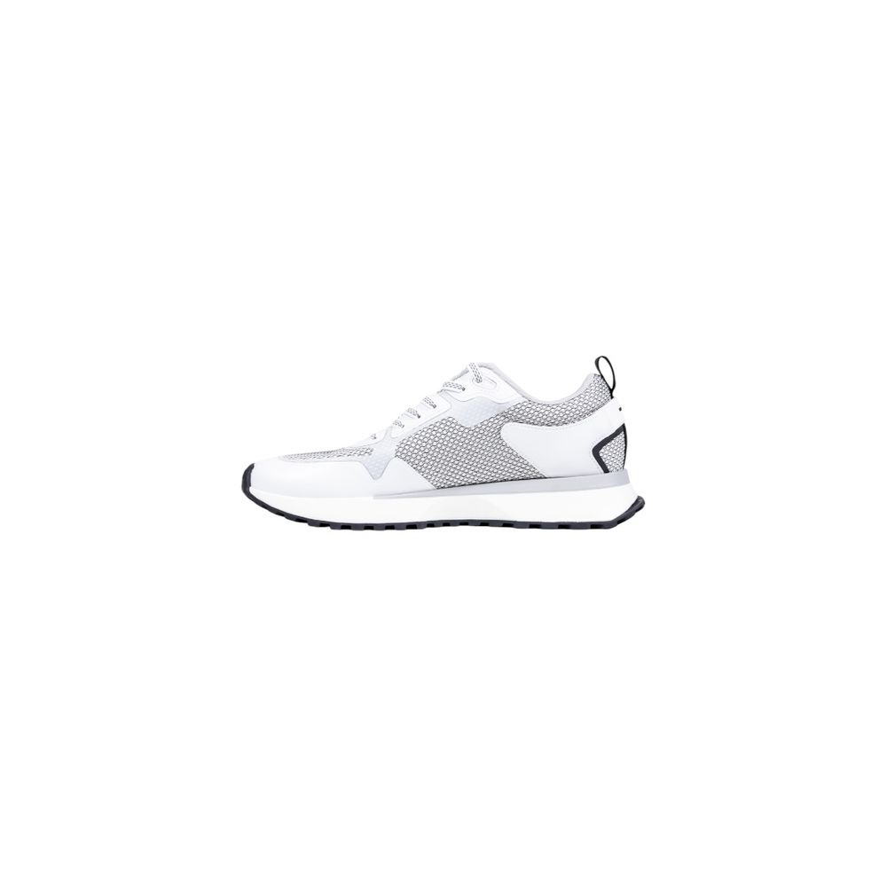 Hugo Boss White Polyester Athletic Sneakers - Image 3
