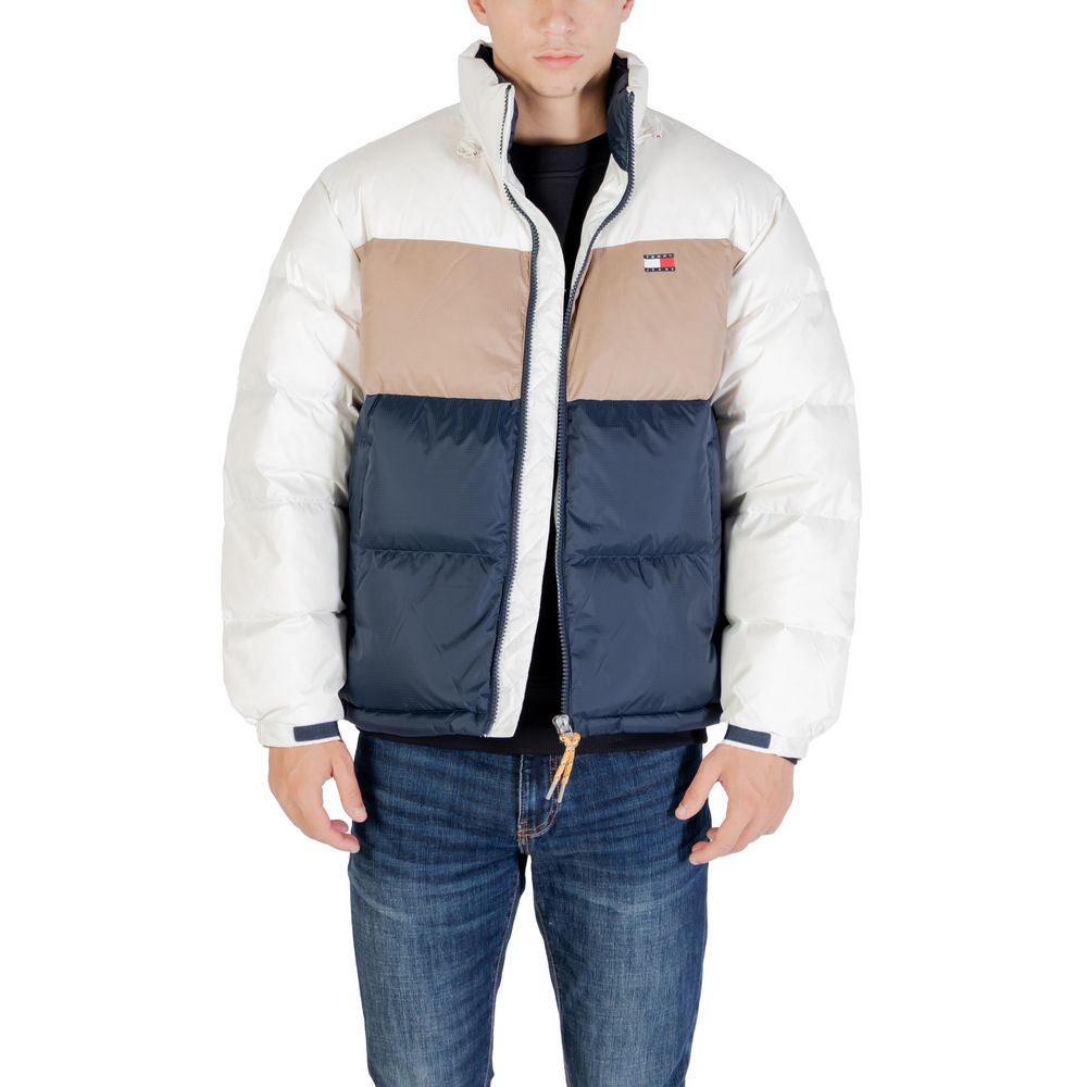 Tommy Hilfiger Jeans Cream Recycled Polyester Bomber - Image 4