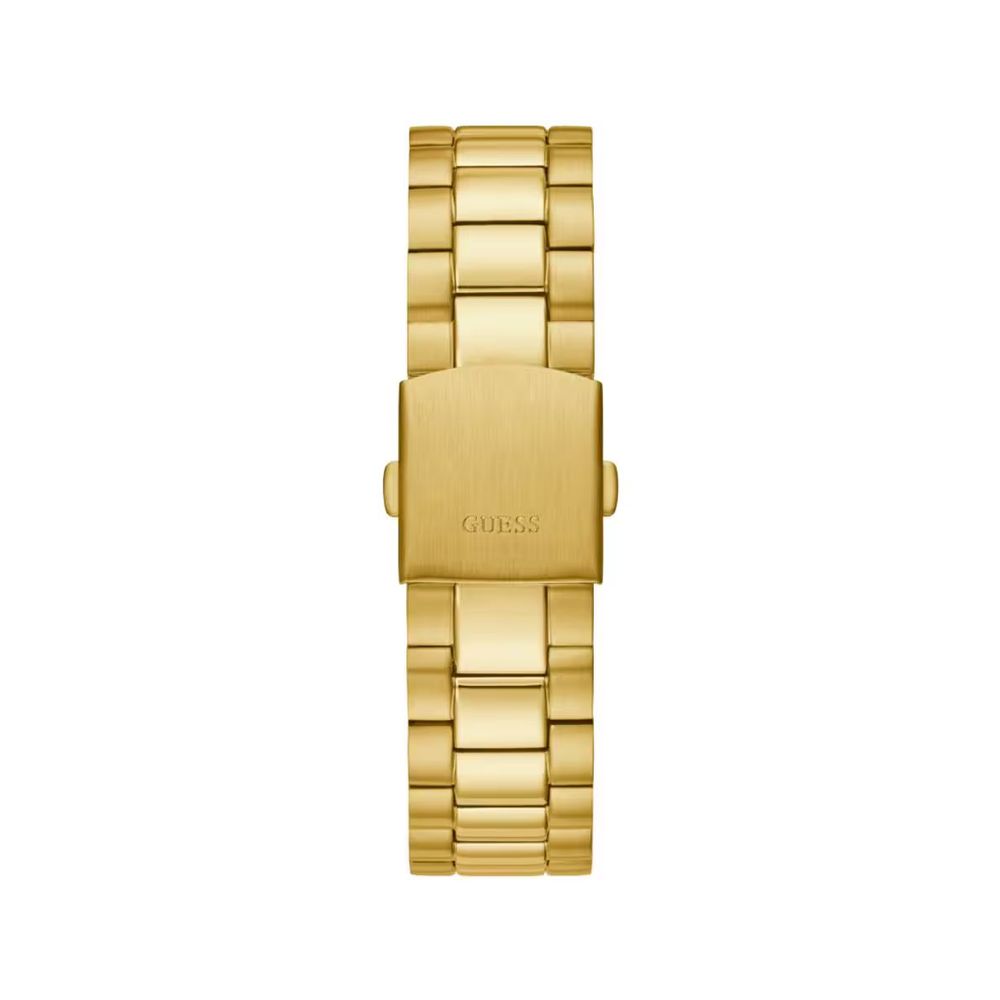 Guess Gold Stainless Steel Dress Watch - Image 3