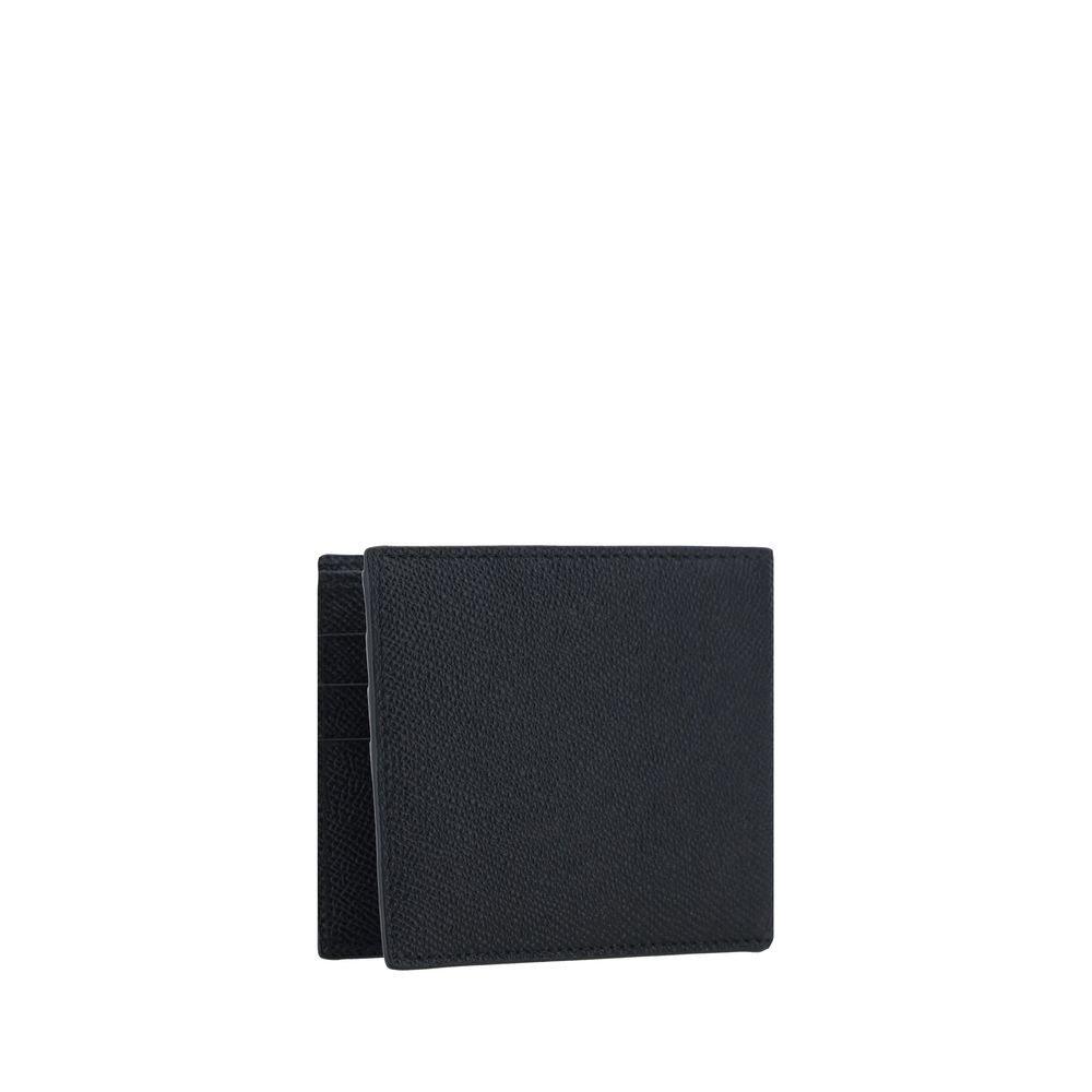 Dolce & Gabbana Black Calf Leather Bos Taurus Wallet - Image 2