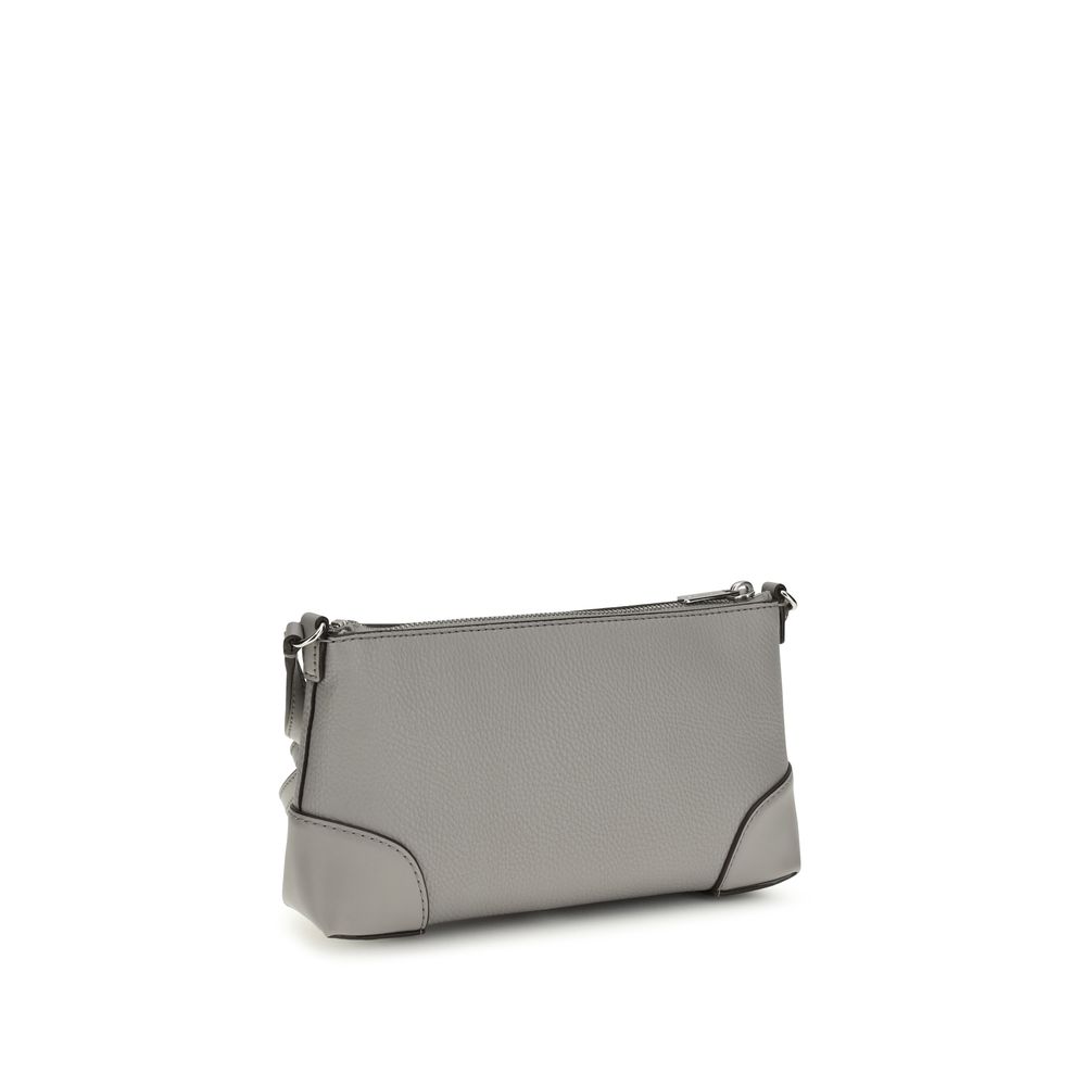 Michael Kors Gray Calf Leather Bos Taurus Wallet - Image 3
