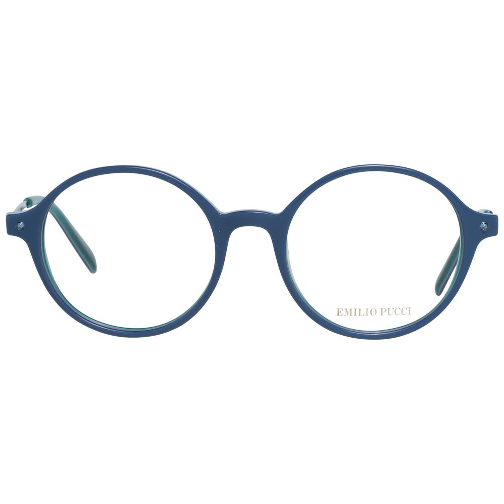 Emilio Pucci Blue Plastic Glasses (Frames) - Image 2