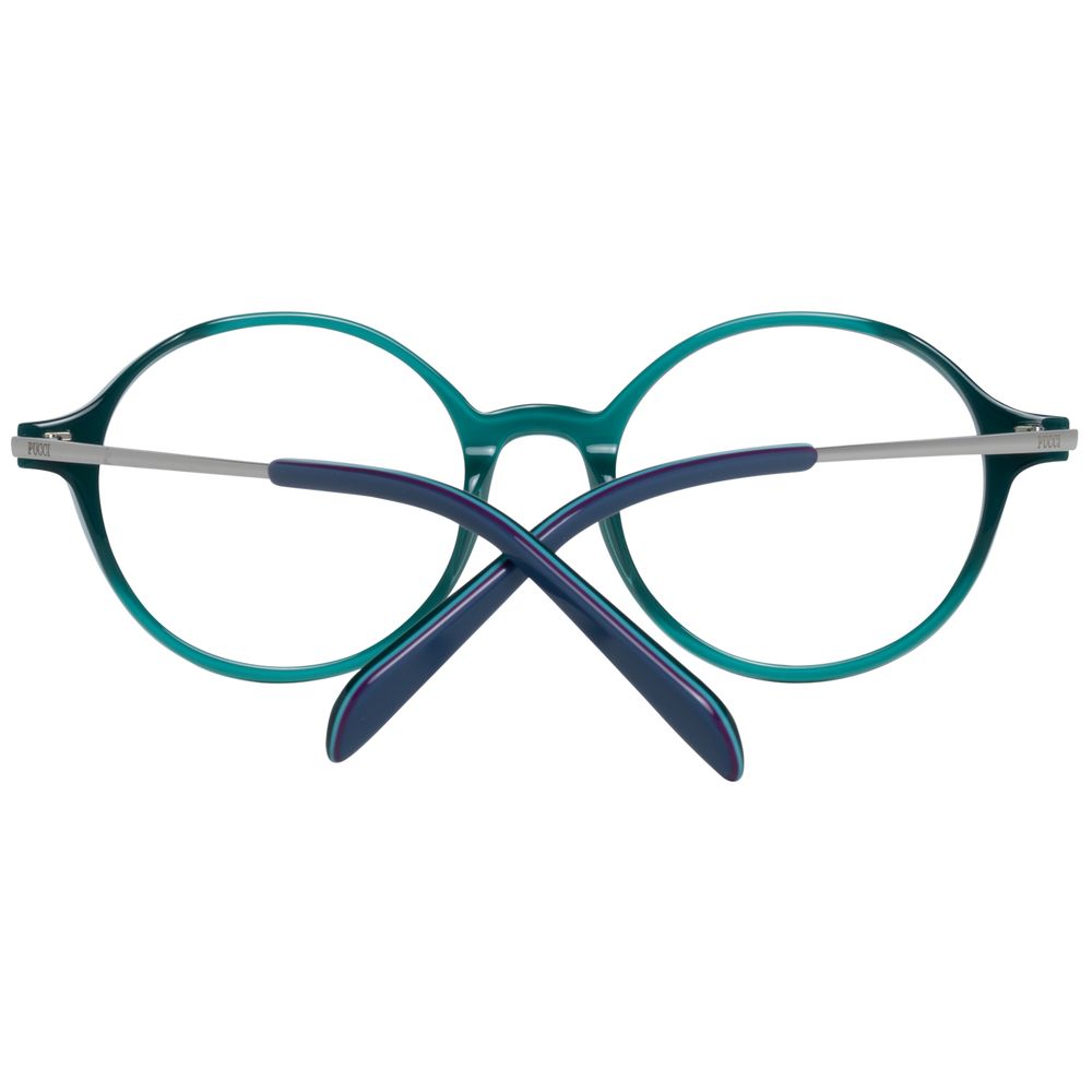 Emilio Pucci Blue Plastic Glasses (Frames) - Image 3