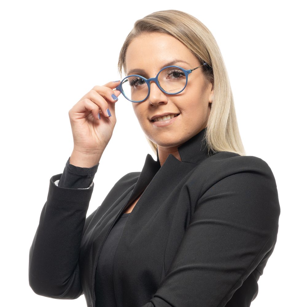 Emilio Pucci Blue Plastic Glasses (Frames) - Image 4