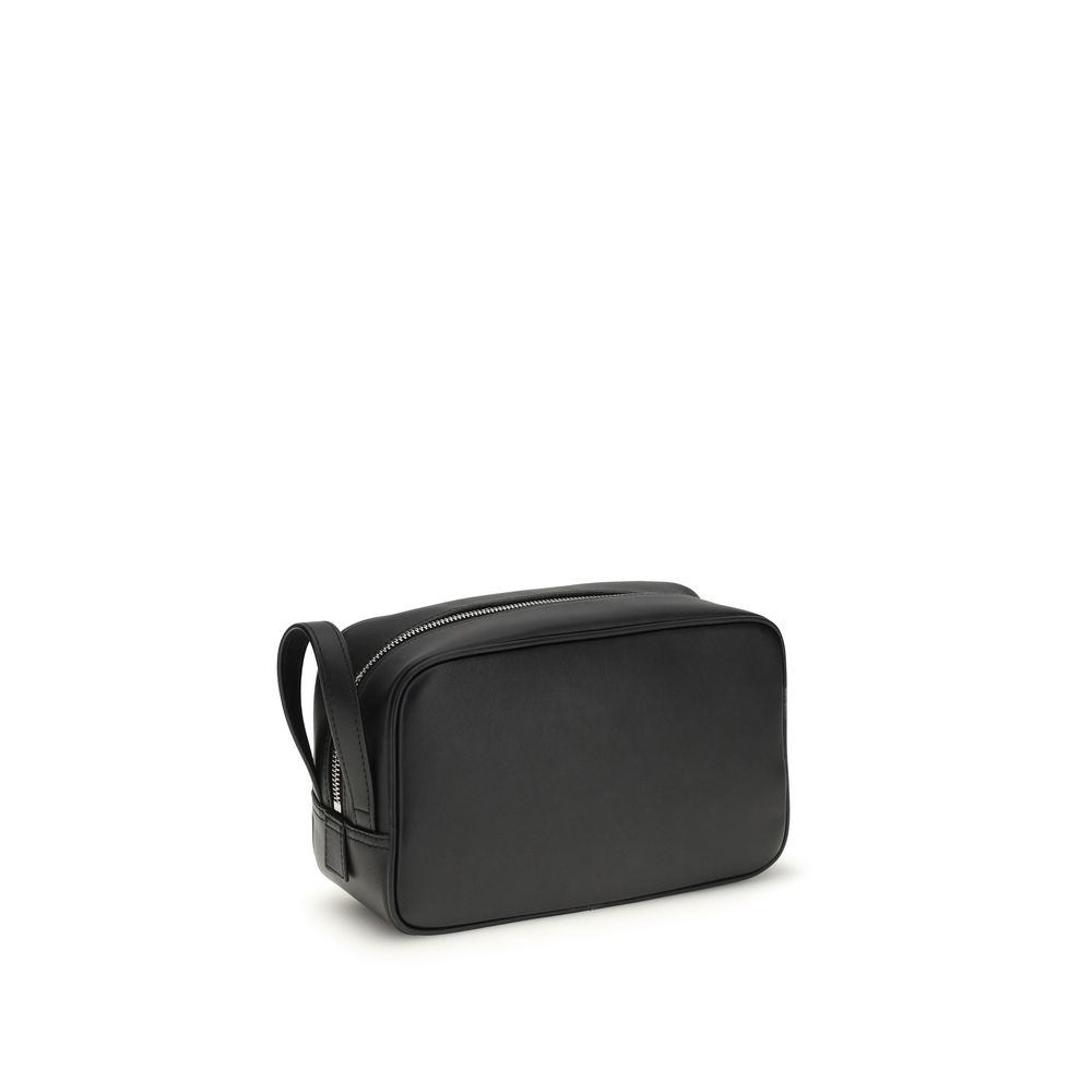 Dolce & Gabbana Black Calf Leather Bos Taurus Accessories - Image 3