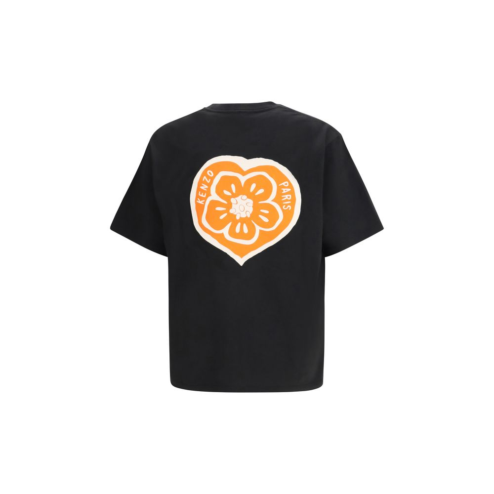 Kenzo Black Cotton T-Shirt - Image 2