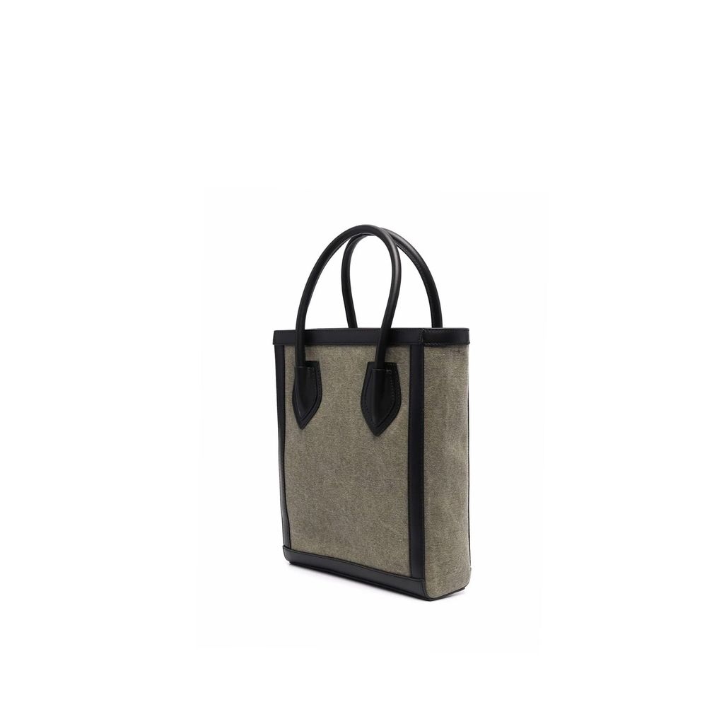 Balmain Bicolor Cotton Tote Bag - Image 2