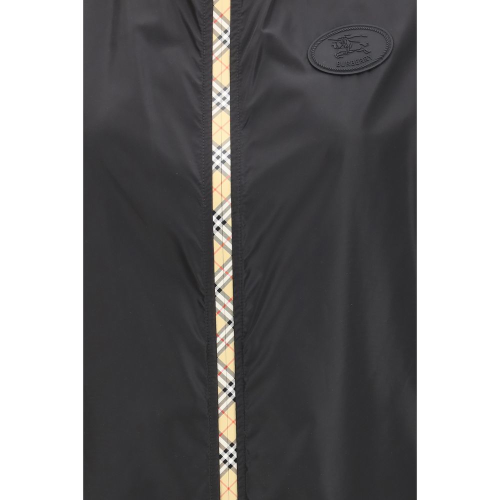 Burberry Black Polyamide Coat - Image 3