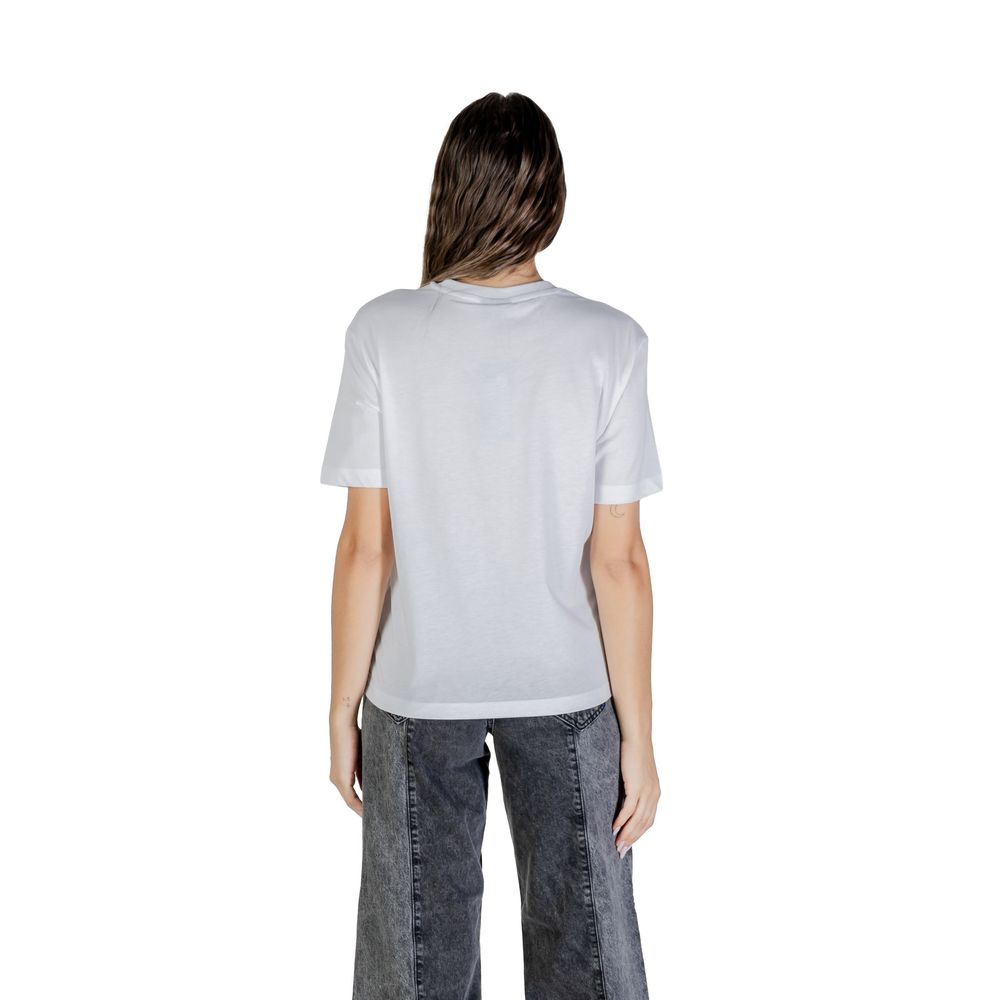 Karl Lagerfeld White Cotton T-Shirt - Image 2