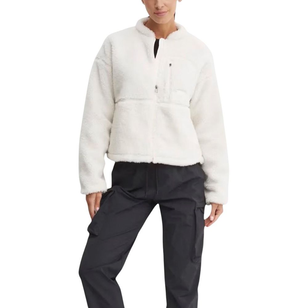The North Face White Polyester Full-Length Jacket