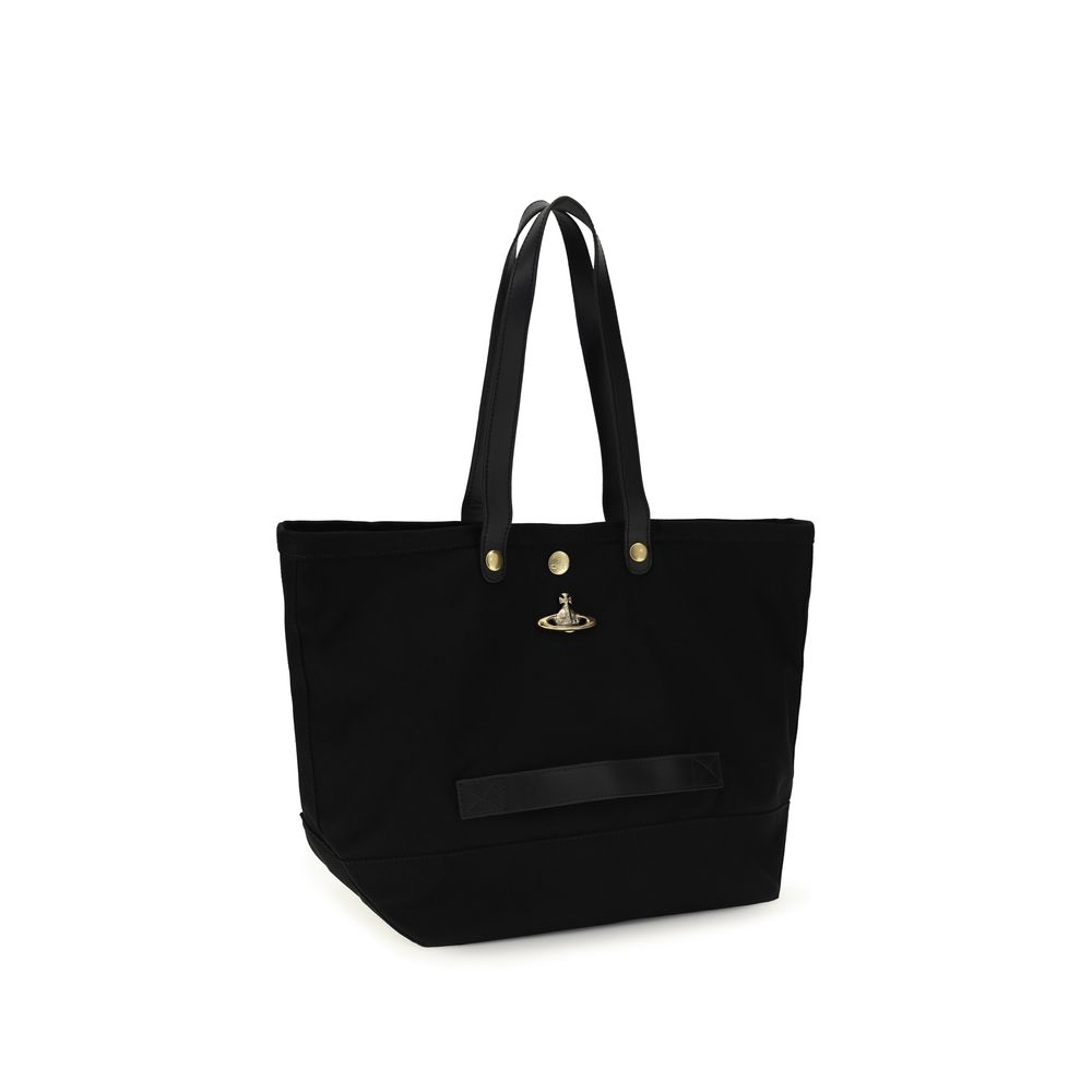 Vivienne Westwood Black Polyester Shoulder Bag - Image 2