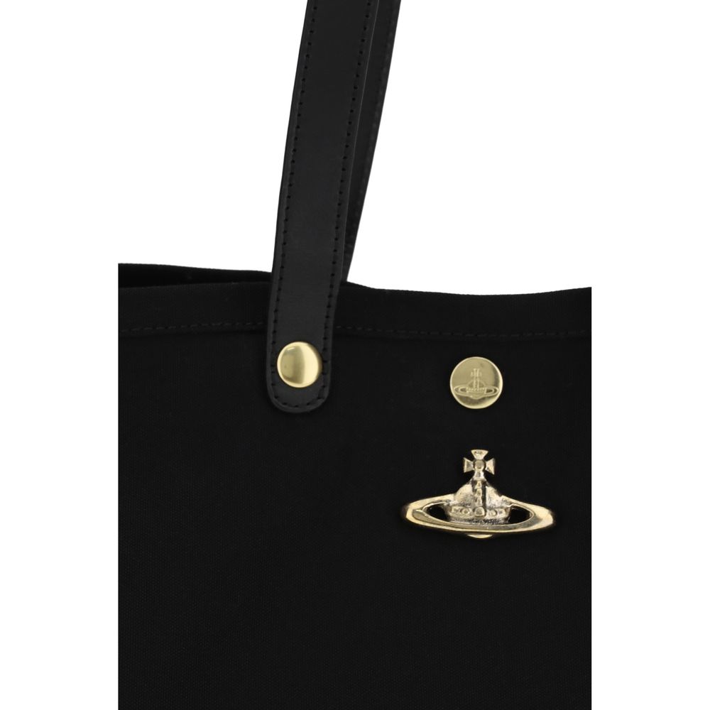 Vivienne Westwood Black Polyester Shoulder Bag - Image 4
