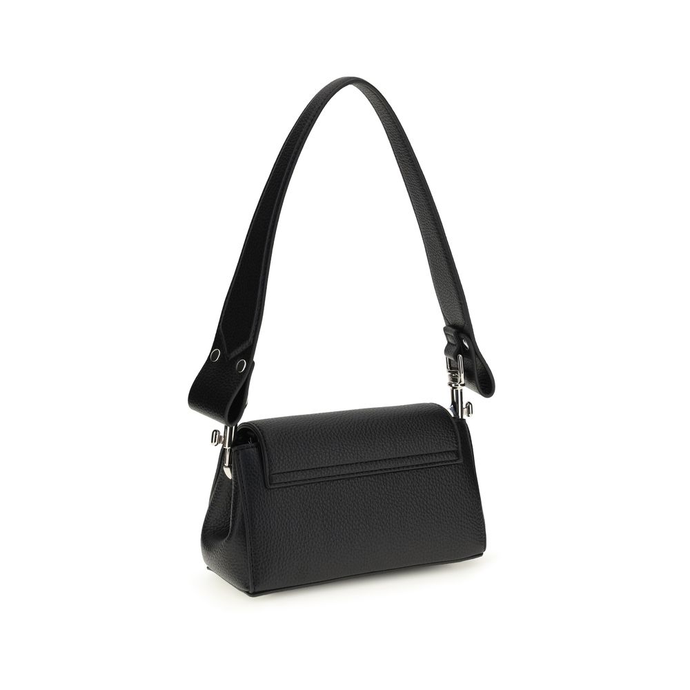 Vivienne Westwood Black Polyurethane Shoulder Bag - Image 3