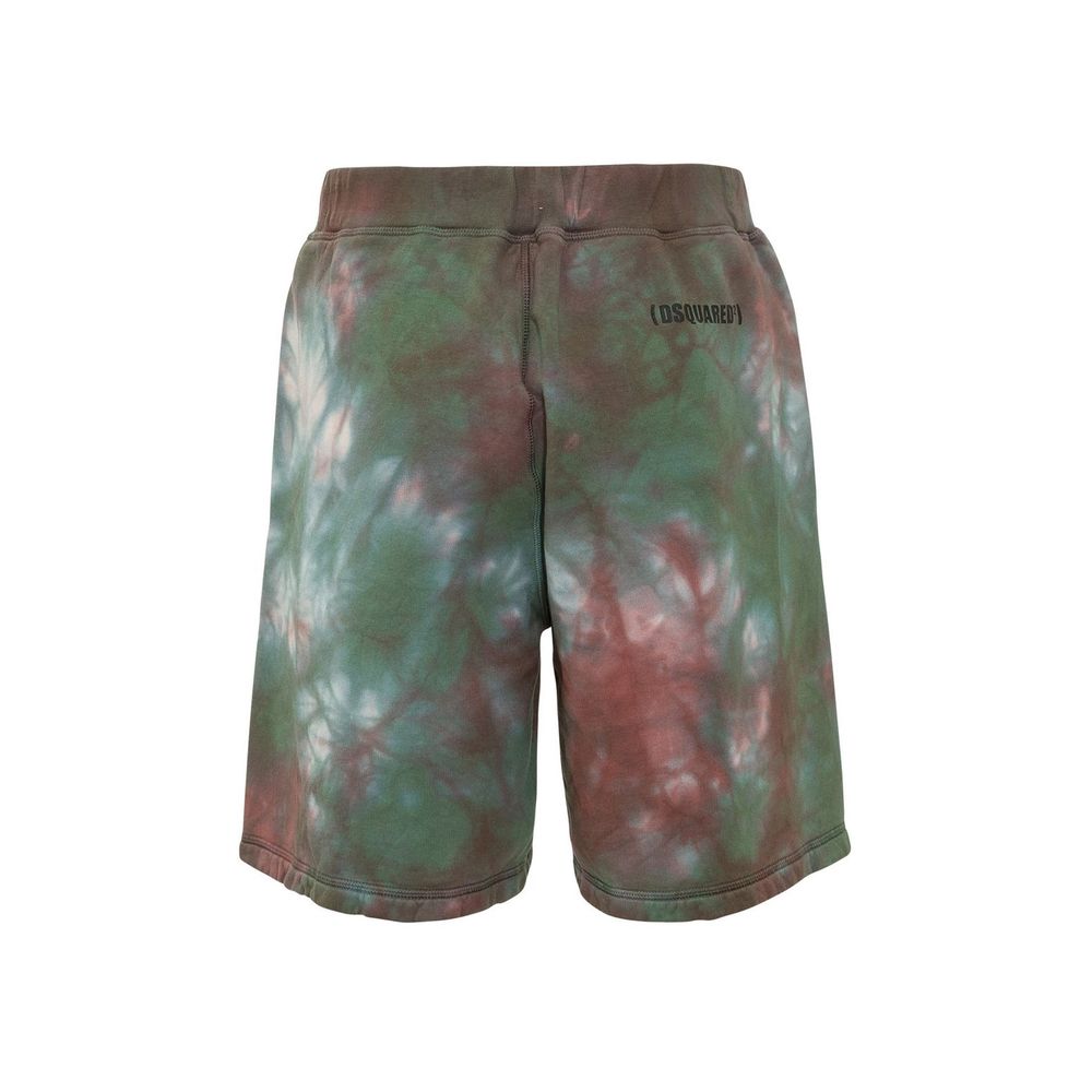 Dsquared² Bicolor Cotton Shorts - Image 2