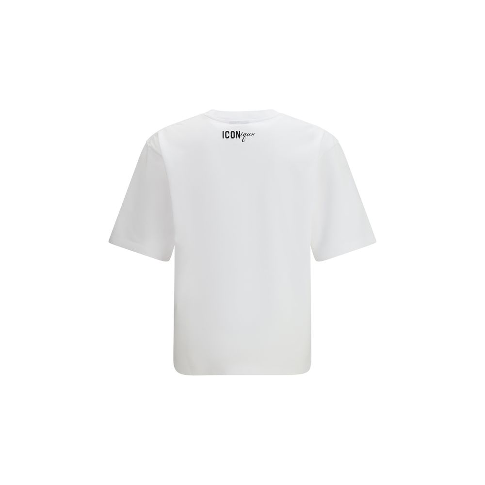 Dsquared² White Cotton T-Shirt - Image 2