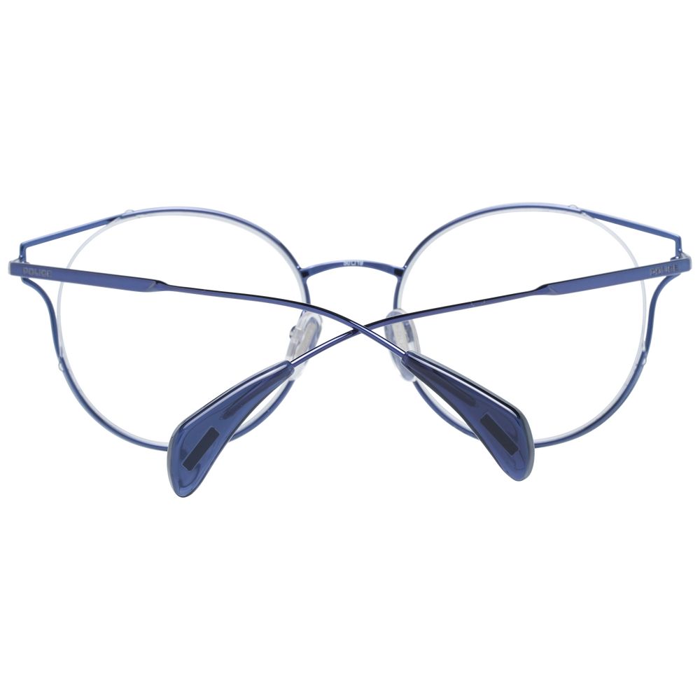 Police Blue Metal & Plastic Glasses (Frames) - Image 3