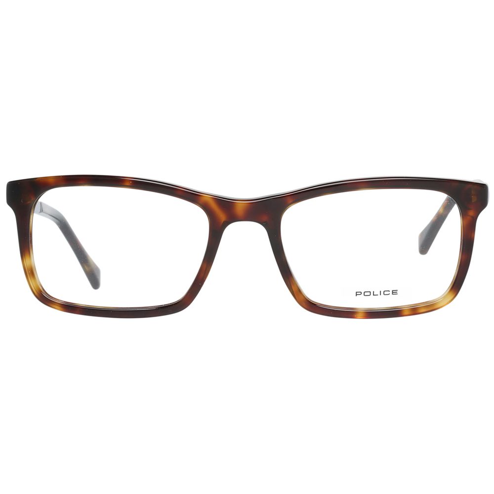 Police Brown Plastic Glasses (Frames) - Image 2