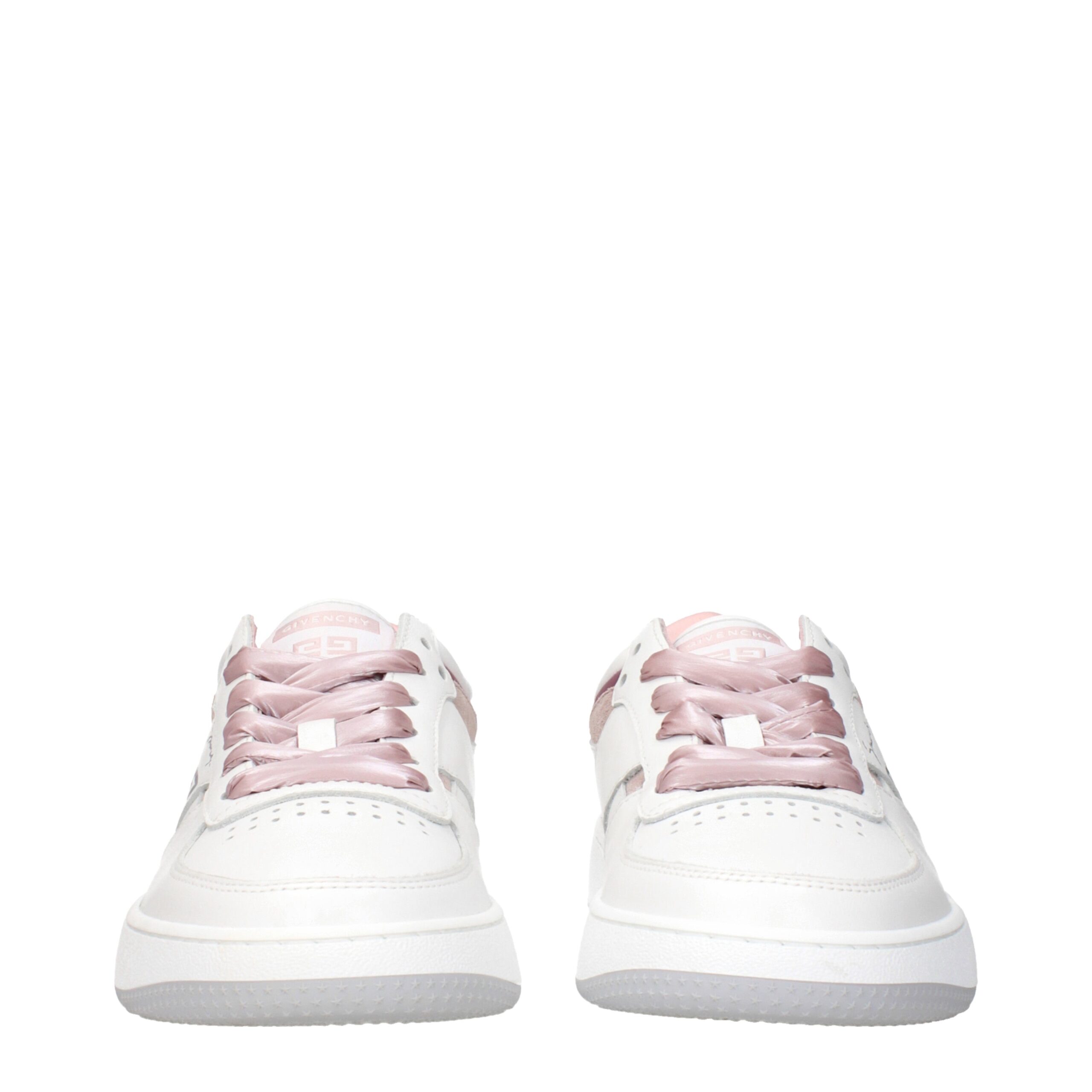 Givenchy White Leather Low Top Sneakers - Image 3
