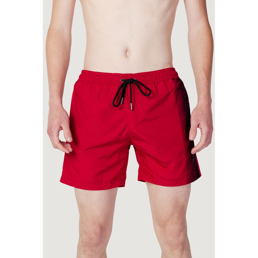 Trussardi Beachwear Multicolor Polyester Swim Shorts - Image 3