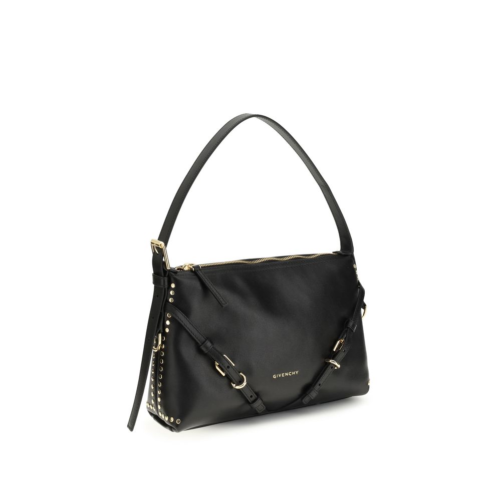 Givenchy Black Calf Leather Bos Taurus Shoulder Bag - Image 2