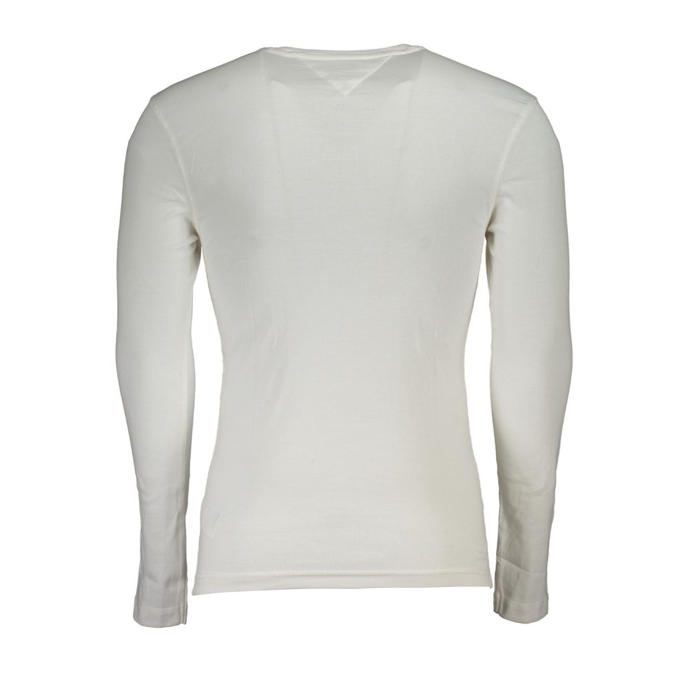 Tommy Hilfiger White Cotton Men T-Shirt - Image 2