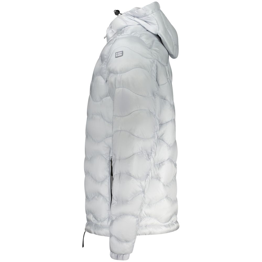 Norway 1963 Azzurro Poliammide Mens Jacket - Image 3