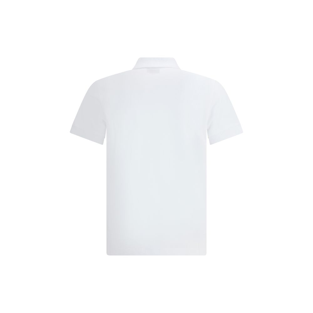 Fendi White Cotton Polo Shirt - Image 2