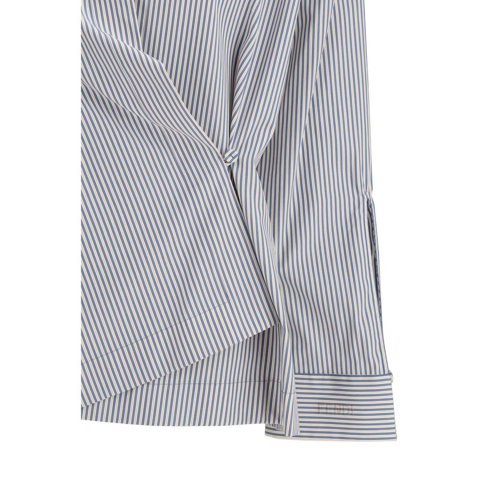 Fendi Multicolor Cotton Pattern Shirt - Image 3